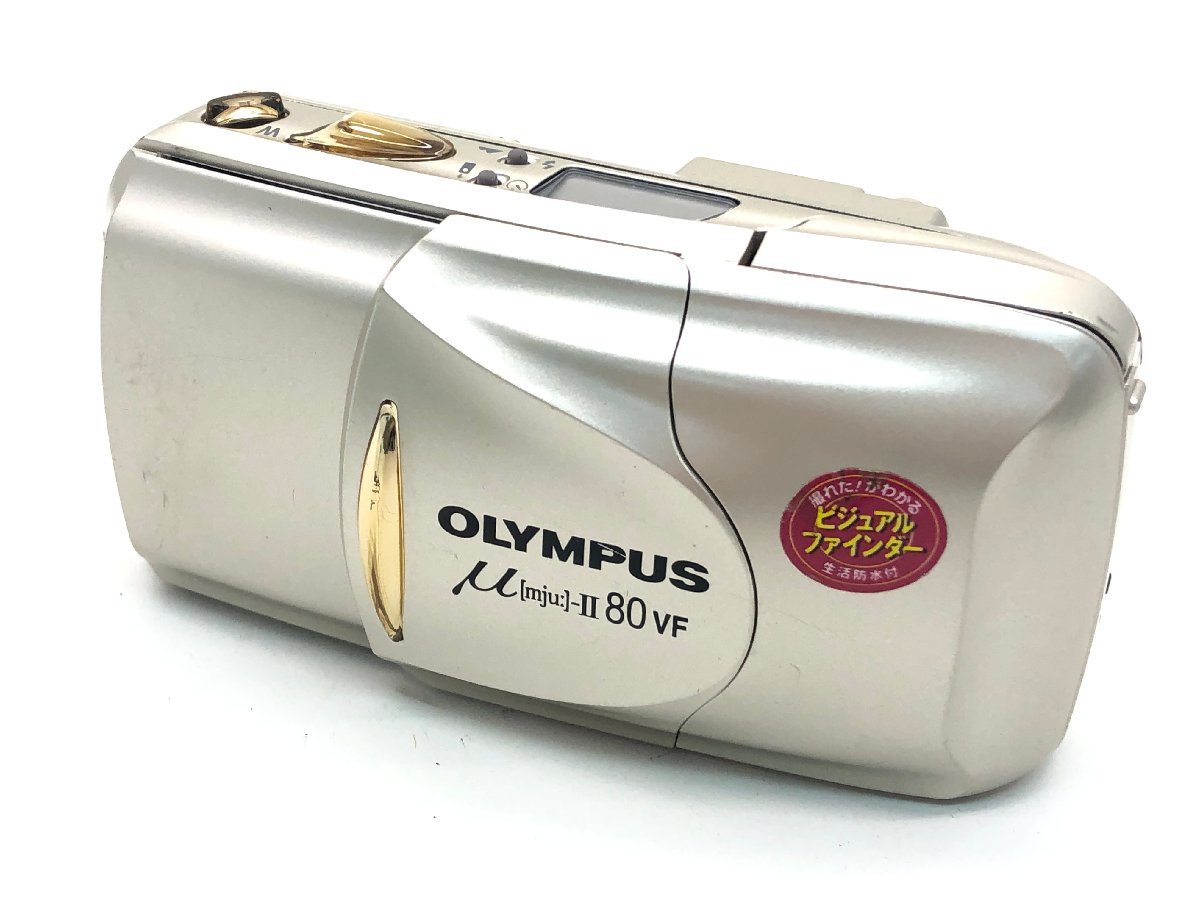 OLYMPUS μ [mju:]-Ⅱ 80VF/OLYMPUS LENS ZOOM 38-80mm コンパクト