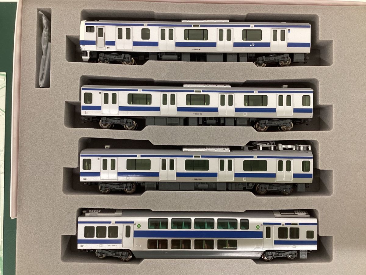 KATO Nゲージ E531系8両基本セット 2階建てグリーン車編成稼働 【