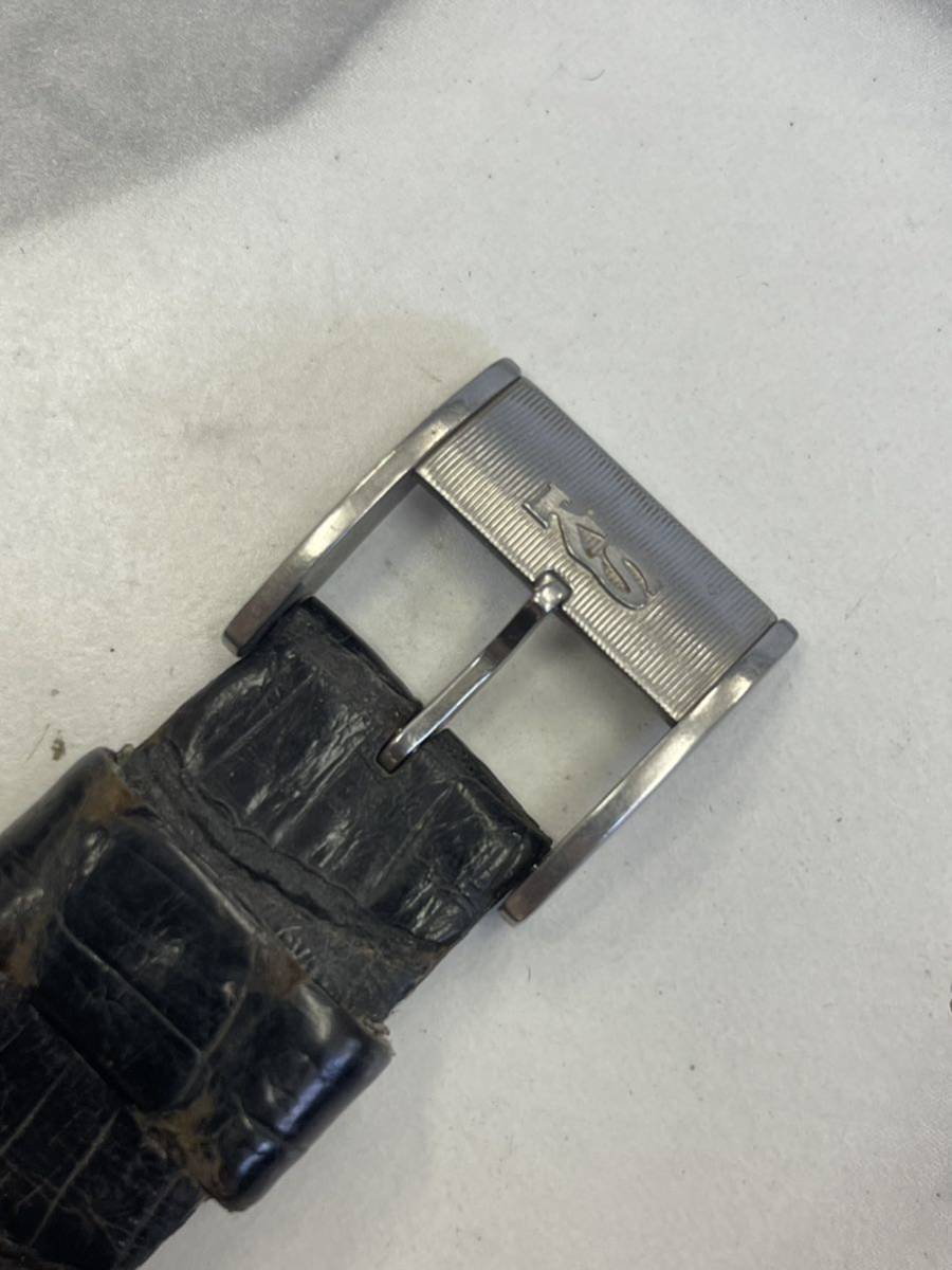 52.純正部品・パーツ・KING SEIKO KS キング セイコー 尾錠 管幅 15㎜ 銀色 メンズ 腕時計