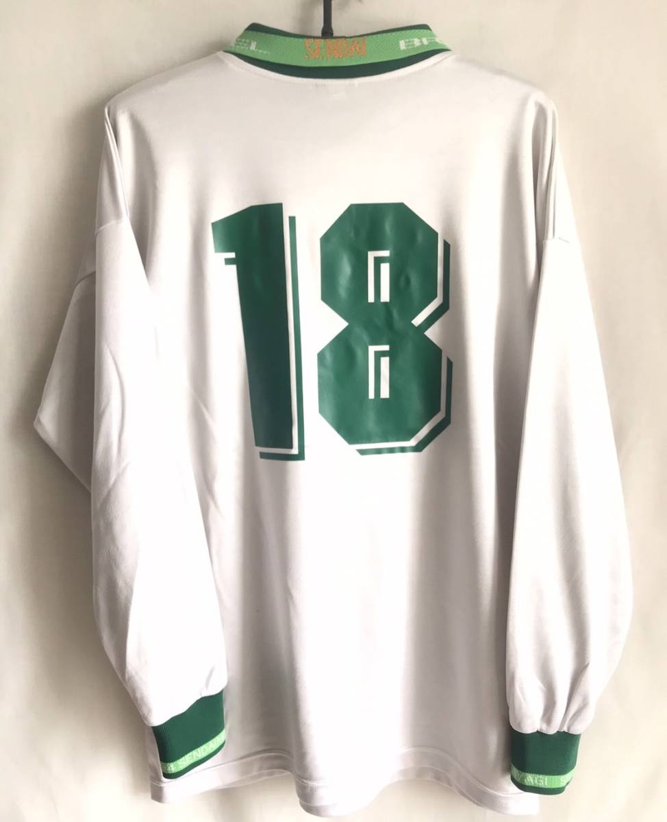 ベガルタ仙台前身 ブランメル仙台U‐18 実使用 AWAY L/Sユニフォーム#18 LL