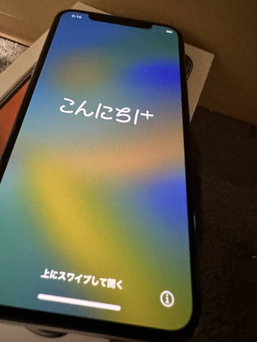 iPhone X 256GB ケース アクセ付き 初期化済み SIMフリー iPhone X
