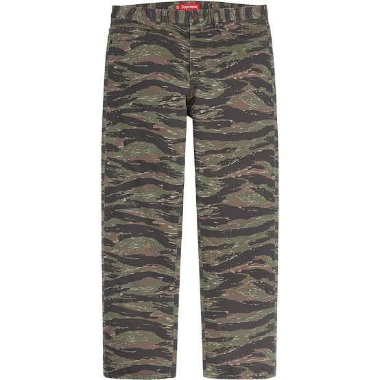 Supreme Reguler Jean Tiger Camo シュプリーム レギュラー ジーンズ 