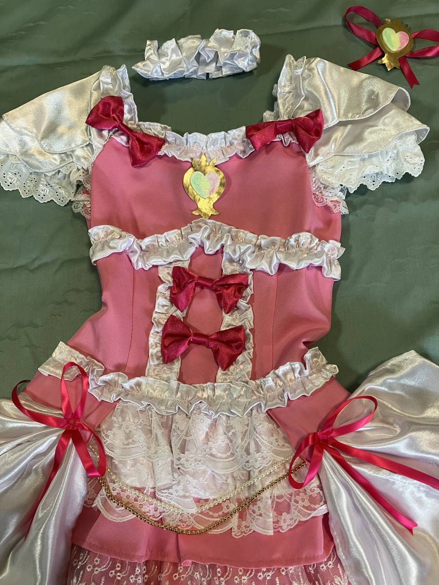 アイカツ！ 星宮いちご オーロラキス衣装M ウィッグ付き(コスプレ衣装 