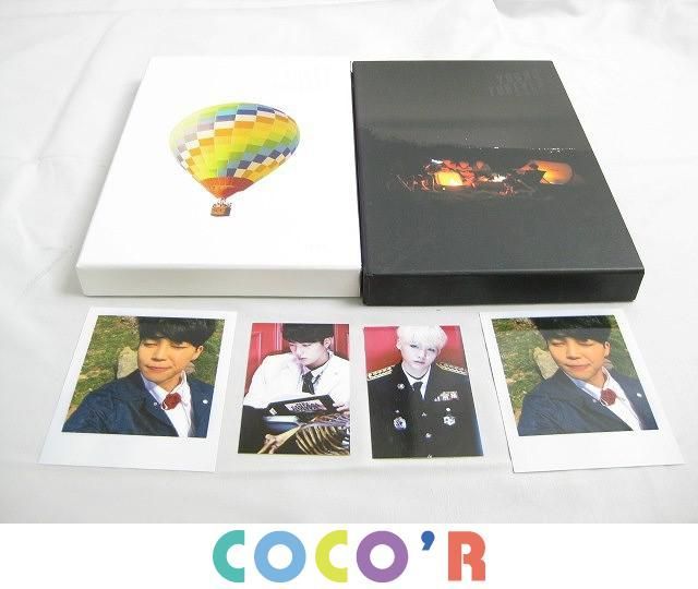 【同梱可】中古品 韓流 防弾少年団 BTS 花様年華 YOUNG FOREVER CD トレカ ジン SUGA ポラロイド ジミン 2点 グッズ