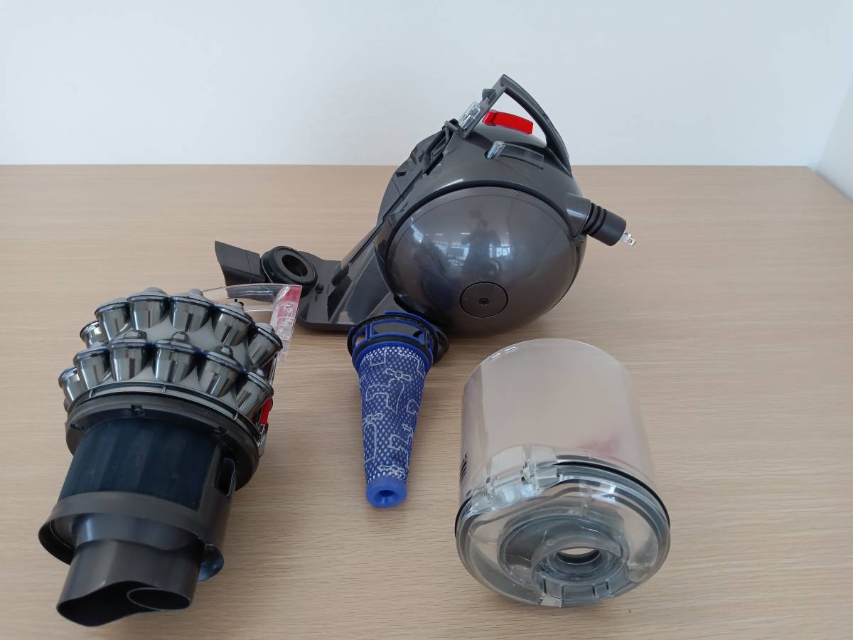 EM481】Dyson ダイソン DC63 キャニスター型 サイクロン掃除機 中古品