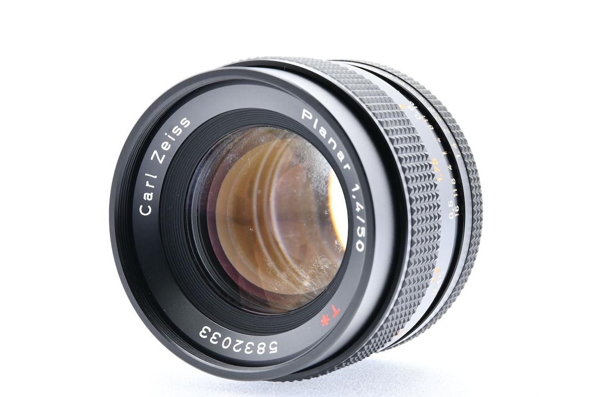 CONTAX Carl Zeiss Planar 50mm F1.4 T* Y/Cマウント MF一眼レフ用