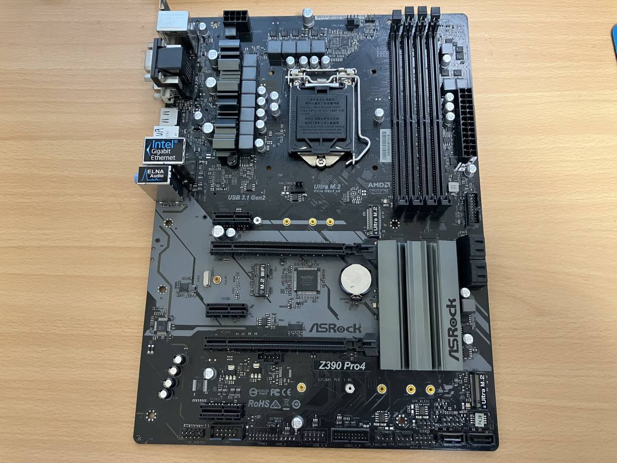 難あり動作品 ASRock Z390 Pro4 LGA1151 第8・9世代対応