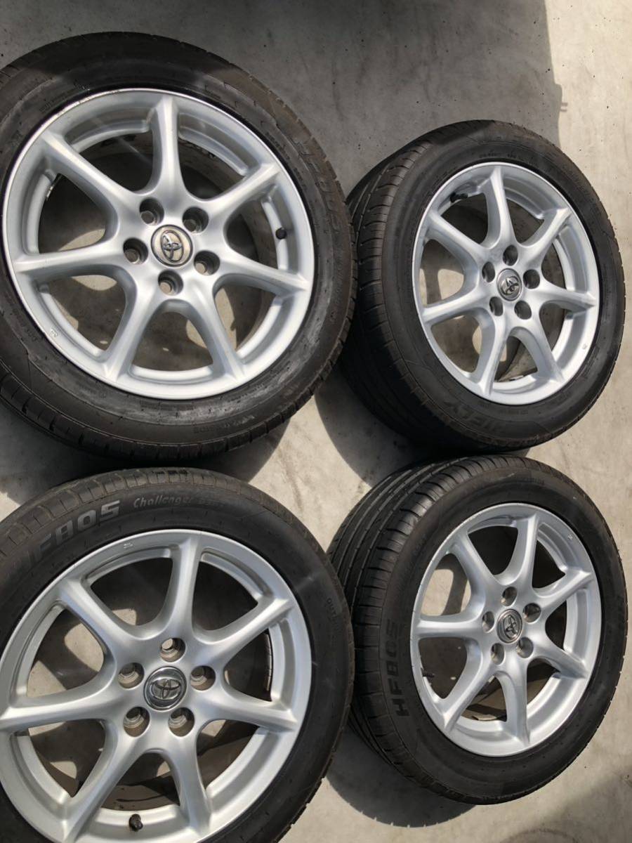 エスティマ トヨタ 純正 ホイール 中古 17インチ 送料込み 4本 エスティマ トヨタ 純正 ホイール 中古 17インチ 送料込み 4本