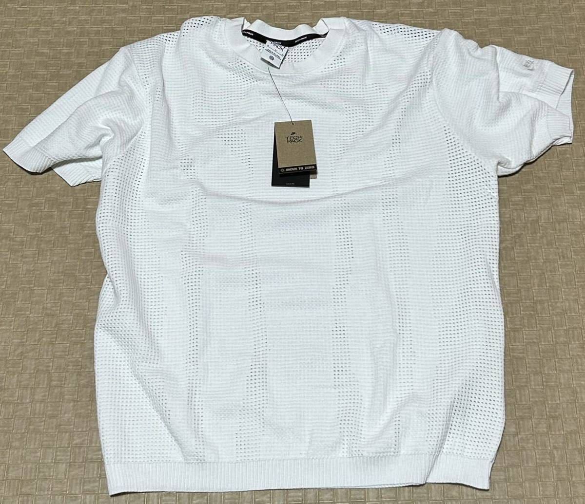 NIKE・TECH PACK ナイキ テック パック 半袖 Tシャツ サマーニット・XL 