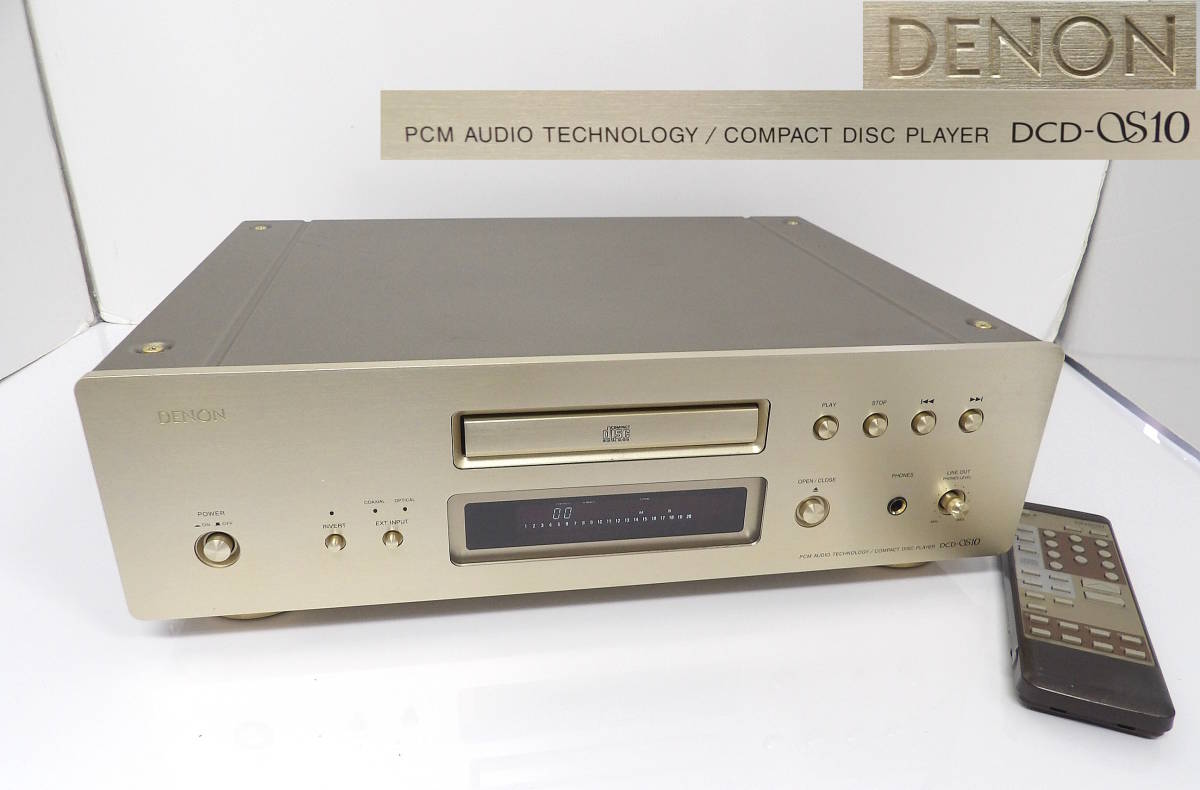 DENON リアル20ビットΛ-S.L.C CDプレーヤー DCD-3500RG デノン
