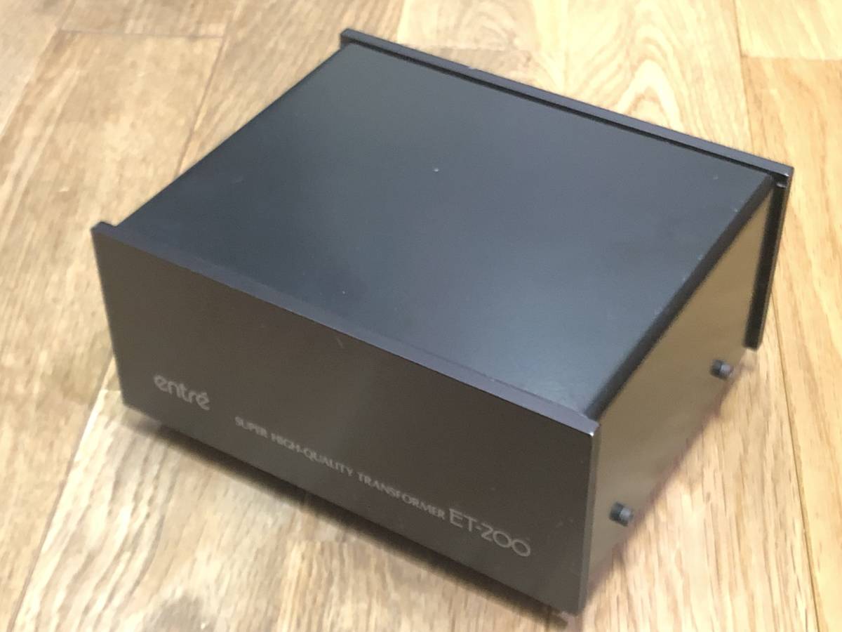 entre アントレー ET-200 MC昇圧トランス 高級機=ローインピ専用 アントレー entre MC昇圧トランス ET-100 ET-200 即決⁄送無 公式