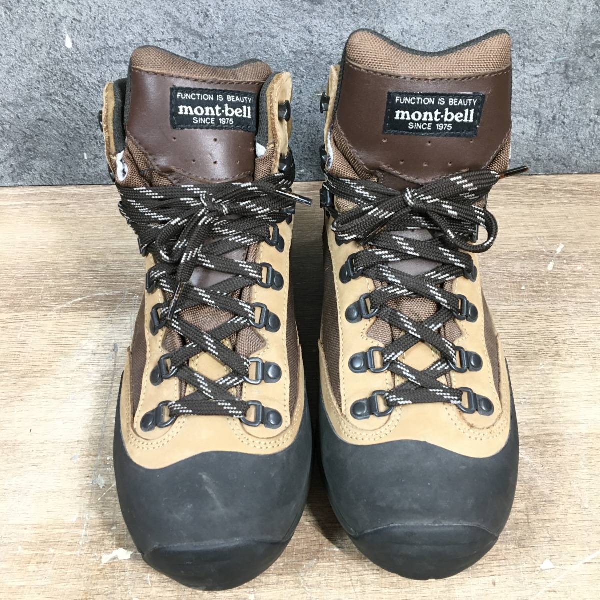 モンベル トレッキングシューズ 25.5cm いえよ