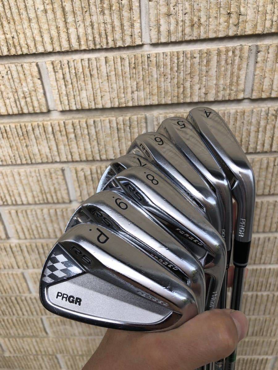 中古】PRGR RSフォージド アイアン2016 4-P 7本 フレックス S