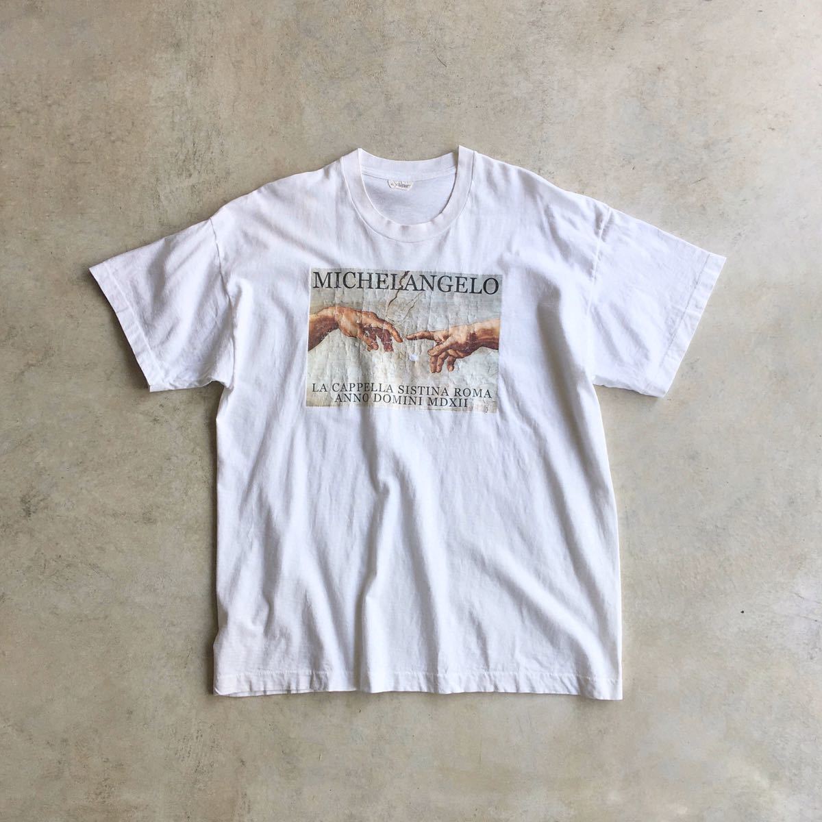 MICHELANGELO】ミケランジェロ プリントTシャツ / フルーツボディー 