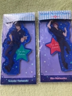 Free! Free！ES-アクリルスタンドチャーム「山崎宗介・松岡凛」 ES