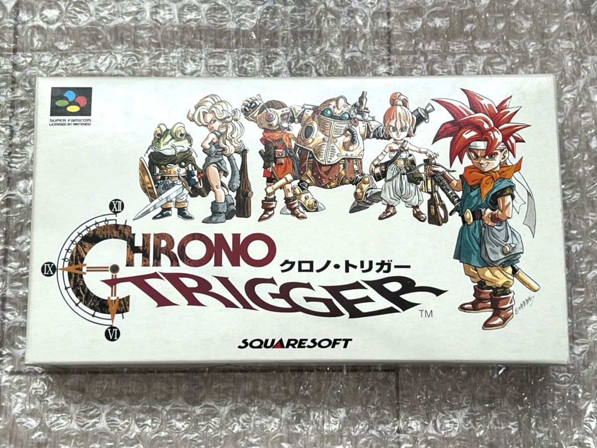 美品・箱説付属・動作確認済み〉SFC スーパーファミコン クロノ  