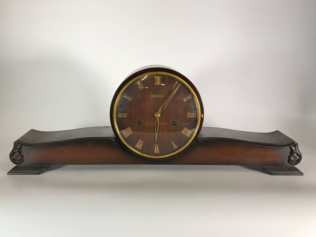 美品アンティークなSEIKO ウエストミンスターチャイム機能付 SEIKO