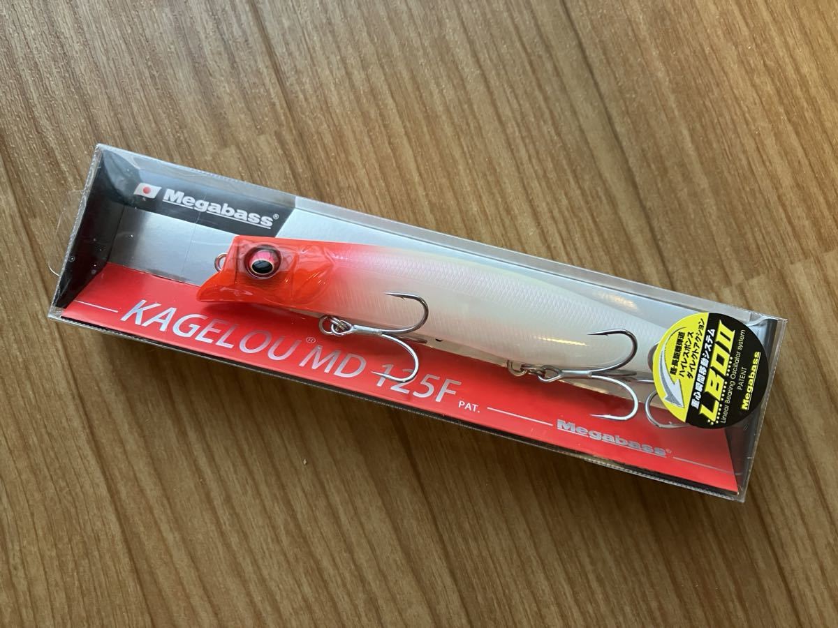 メガバス カゲロウ MD 125F PMセンシングレッドヘッド ☆ コノシロ イナッコ イワシ ボラ 