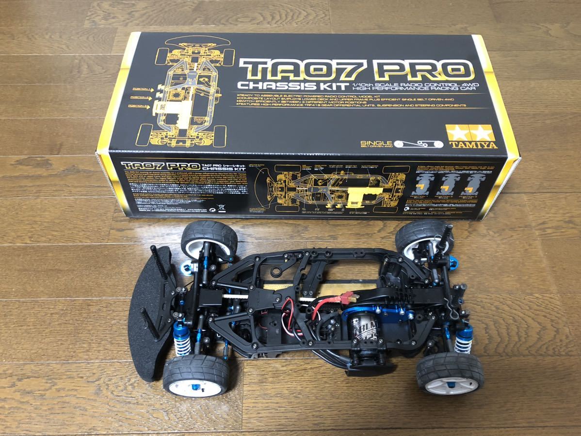 タミヤTA07 PRO + タミチャレESC モーター