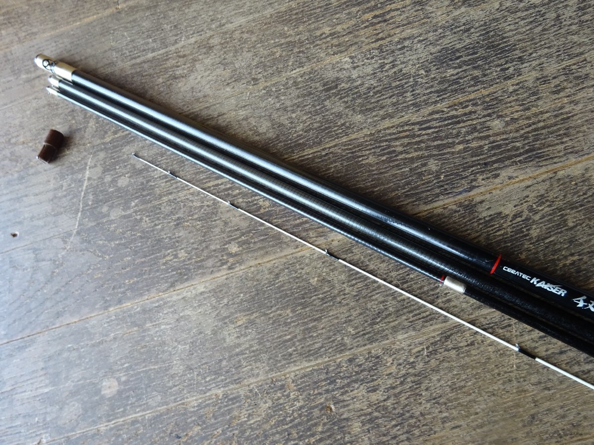 リョービ チヌ関西落とし込み 39 CERATEC KAISER 美品 釣り竿