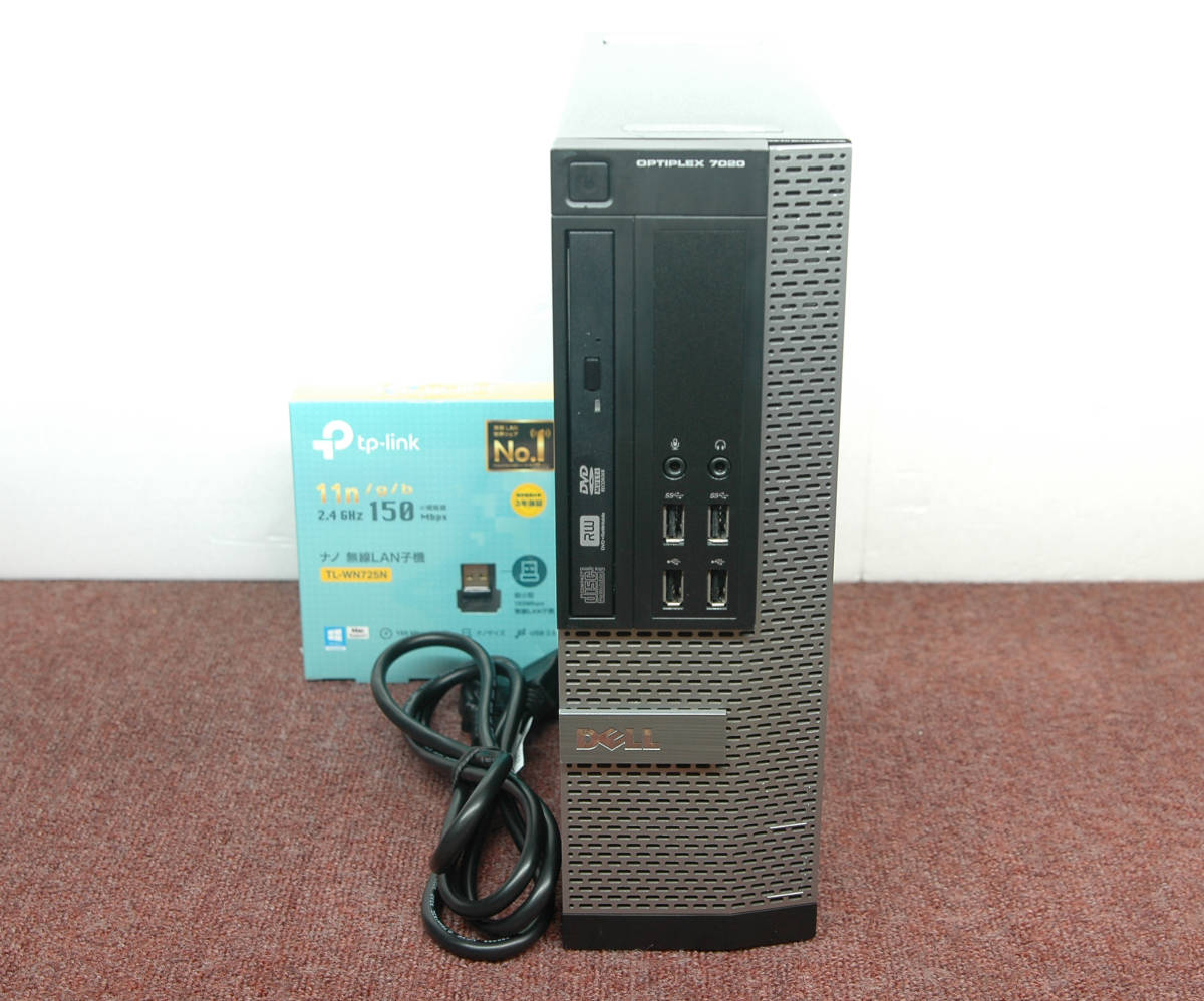 Win10□□Core i7-4770/超大容量24GBメモリ/新品SSD480GB+HDD2TB！DELL