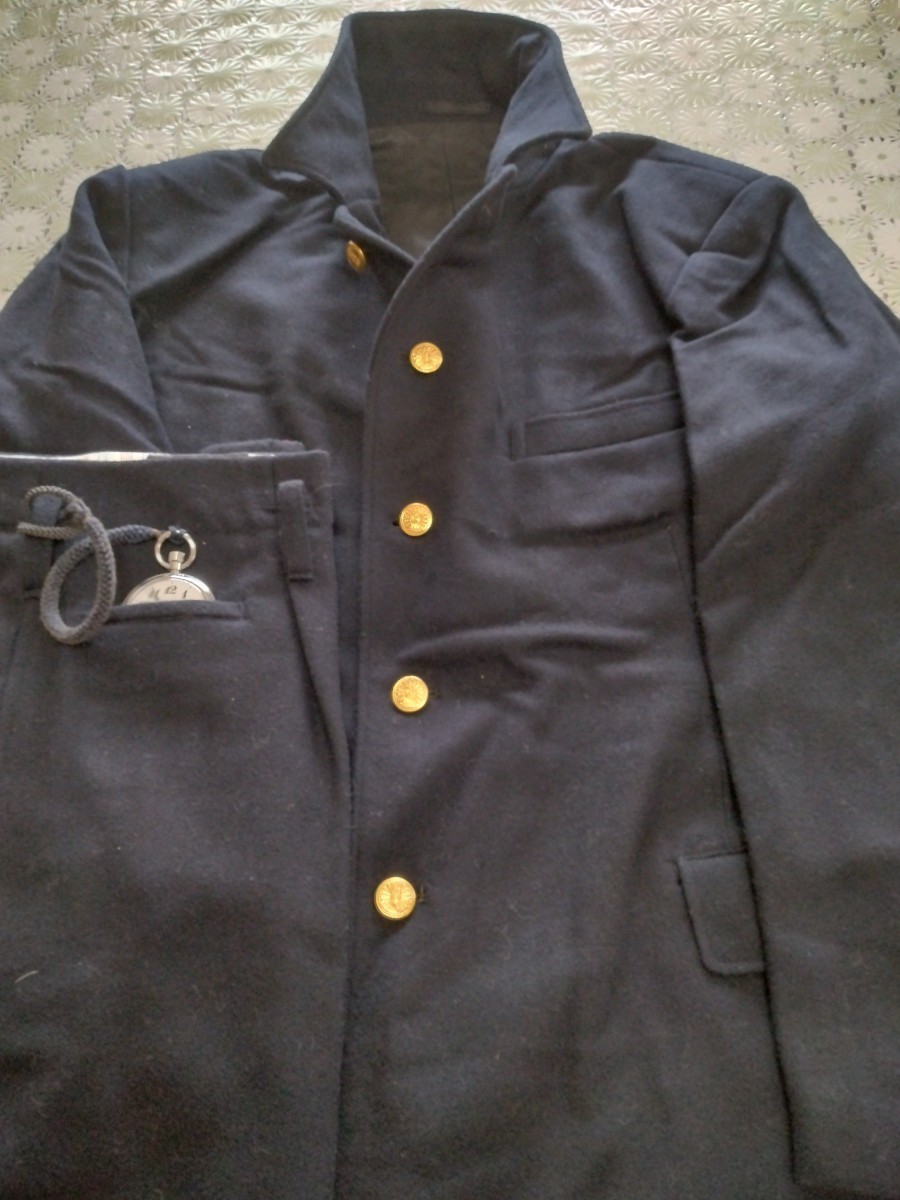 国鉄アノラック旧型制服→昭和41年東洋紡ウール(国鉄)｜売買された 