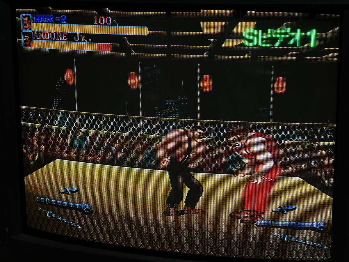 ファイナルファイト アーケードゲーム基板 インスト純正 カプコン