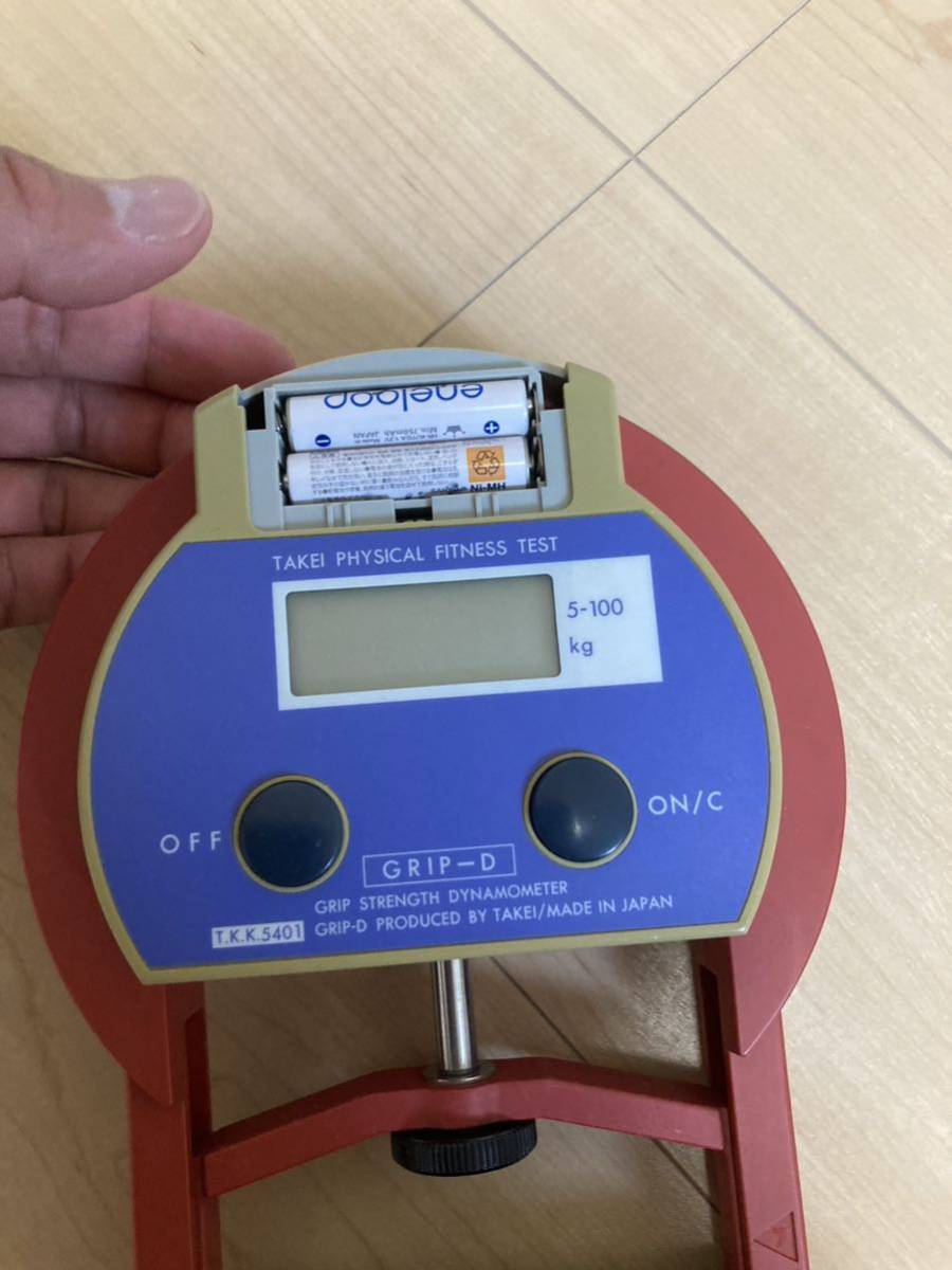 送料無料】竹井機器工業 デジタル握力計 GRIP-D TAKEI PHYSICAL