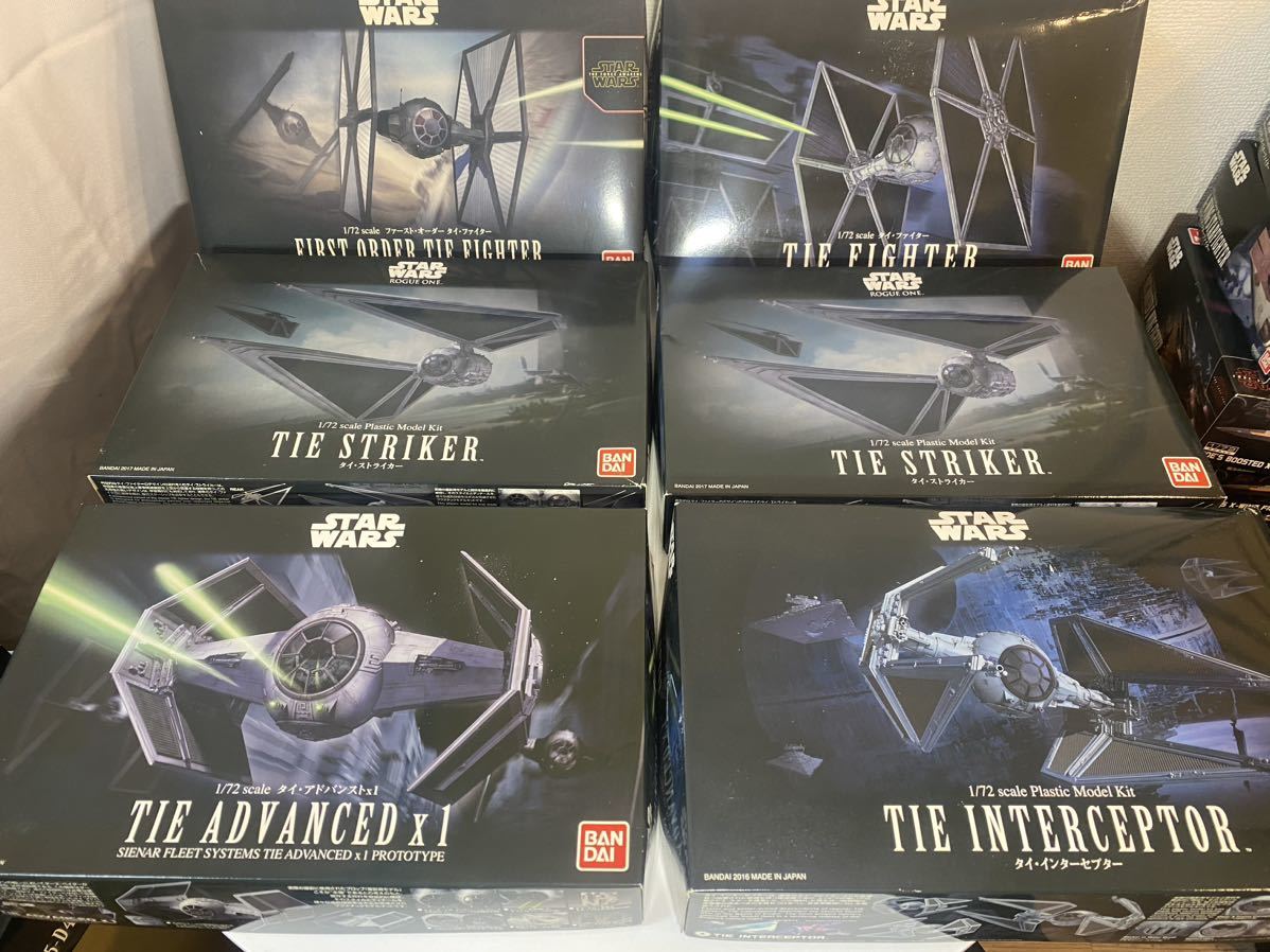 SALE，爆買い Bジャンク1円スタートスターウォーズプラモデルタイファイターストライカーインターセプターアドバンストstar warsバンダイ(スター・ウォーズ)｜売買されたオークション情報、yahooの商品情 スター・ウォーズ
