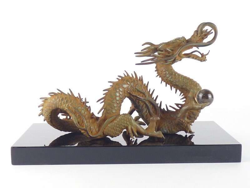 公長齋小菅 6.5寸 【都屋】6 長寿斉「蝋型 欅龍」共箱