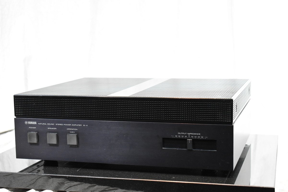 YAMAHA B-4 ヤマハ パワーアンプ 音響機材 オーディオ ジャンク A 