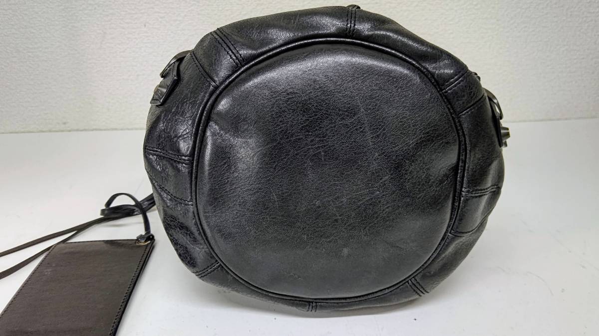 BALENCIAGA/バレンシアガ クラシックミニポンポン 2WAY ハンドバッグ