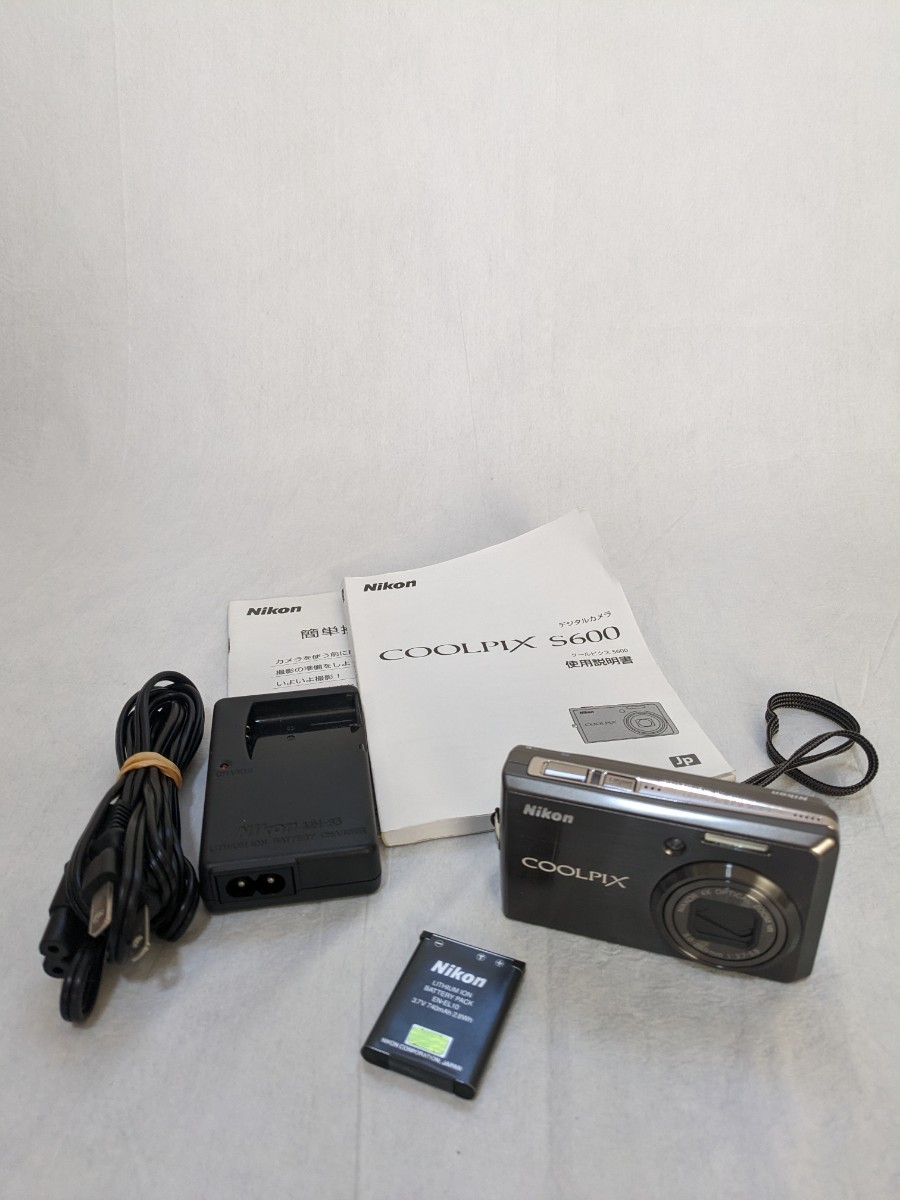 バッテリー充電器付き✨Nikon COOLPIX S6000 コンデジ デジカ Nikon