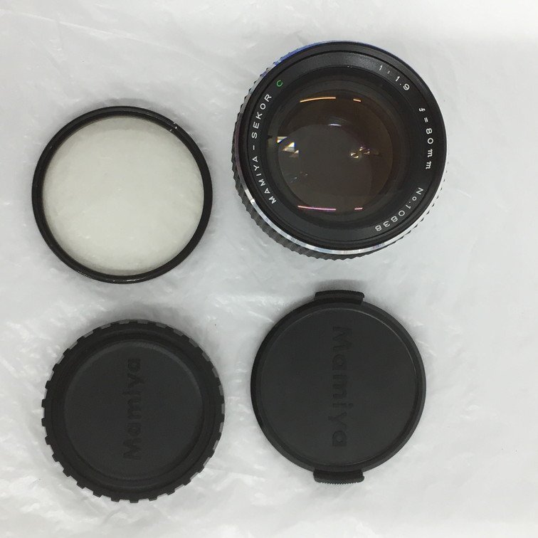 BEAH9011】マミヤ Mamiya MAMIYA-SEKOR C 80/1.9 C Mamiya 80mm 中古