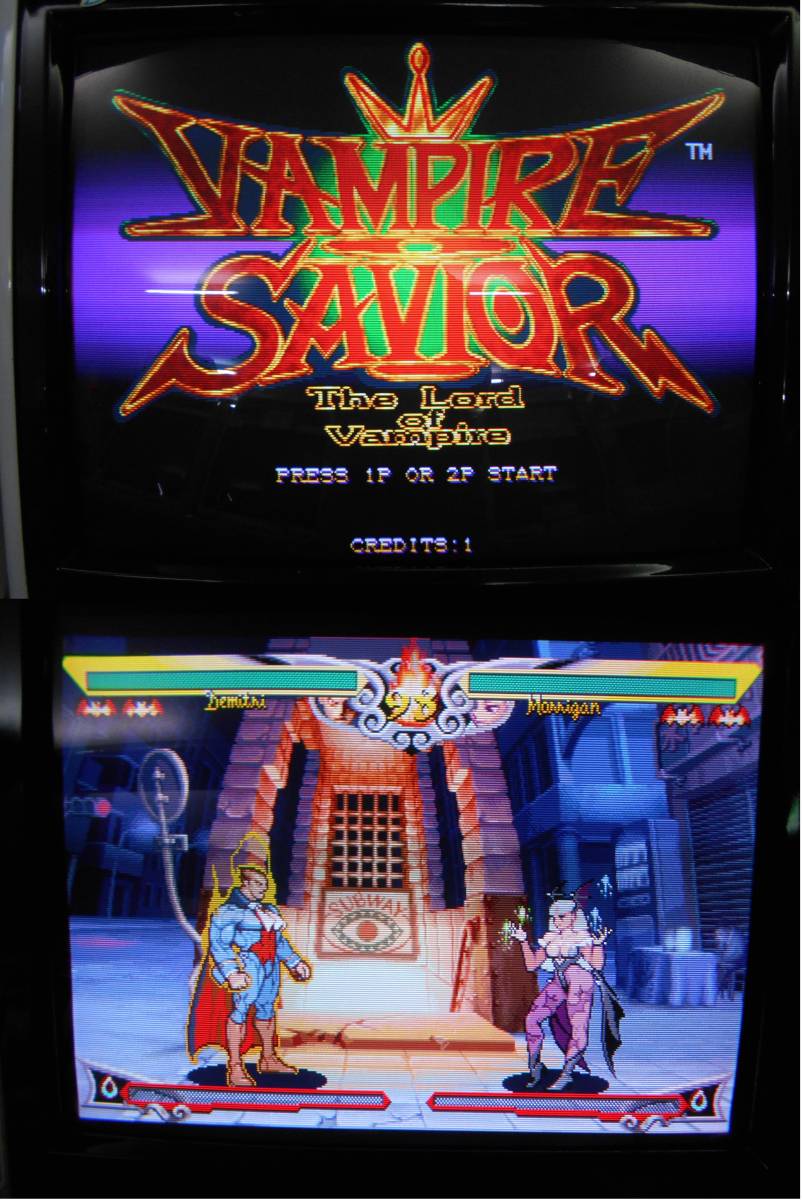 CPS2 アーケード基板 ヴァンパイアハンター + マザーボード