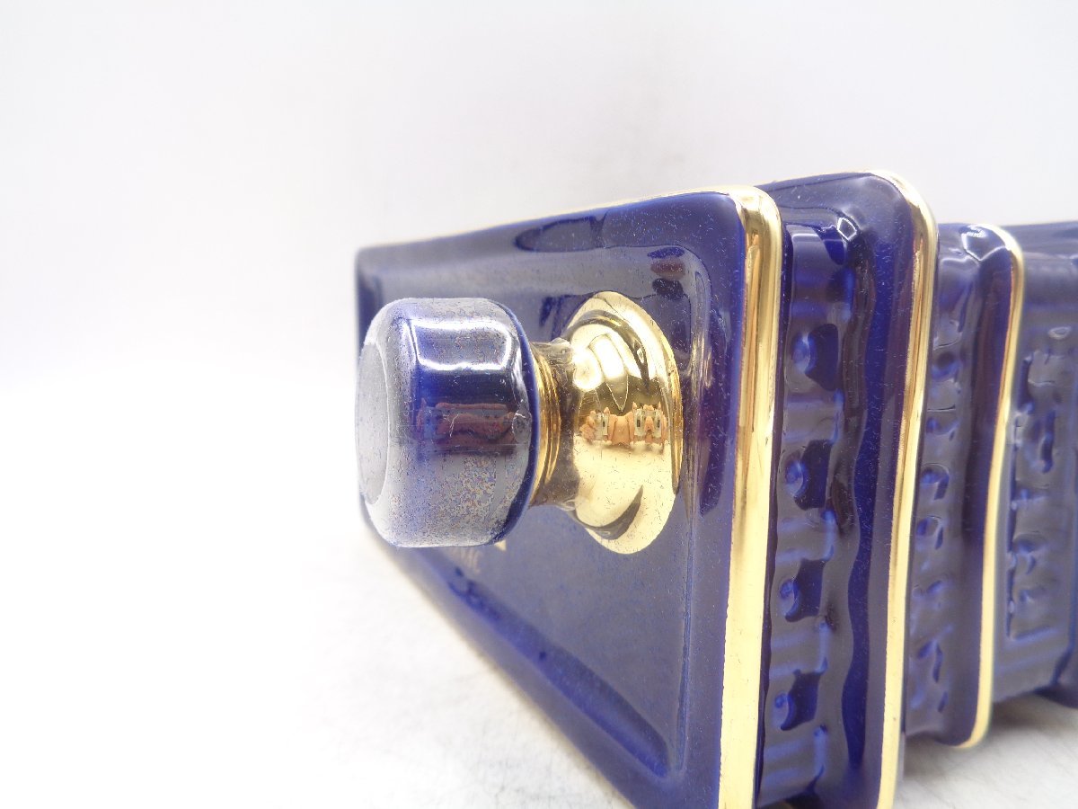 HINE NAPOLEON ハイン ナポレオン ブランデー 凱旋門 陶器ボトル 青 箱