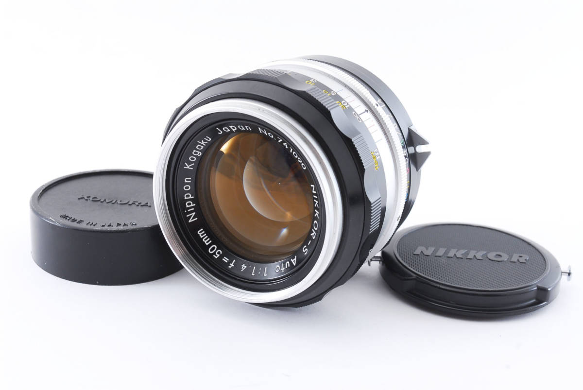 ニコン　Nikon NIKKOR S.C Auto Non-Ai 50mm f/1.4 MF Manual Lens [美品] #1840A