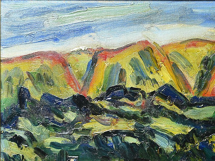 近藤 晴彦 風景画 油彩 サイン入 F6 額装 y051814 油絵 海景画 北海道