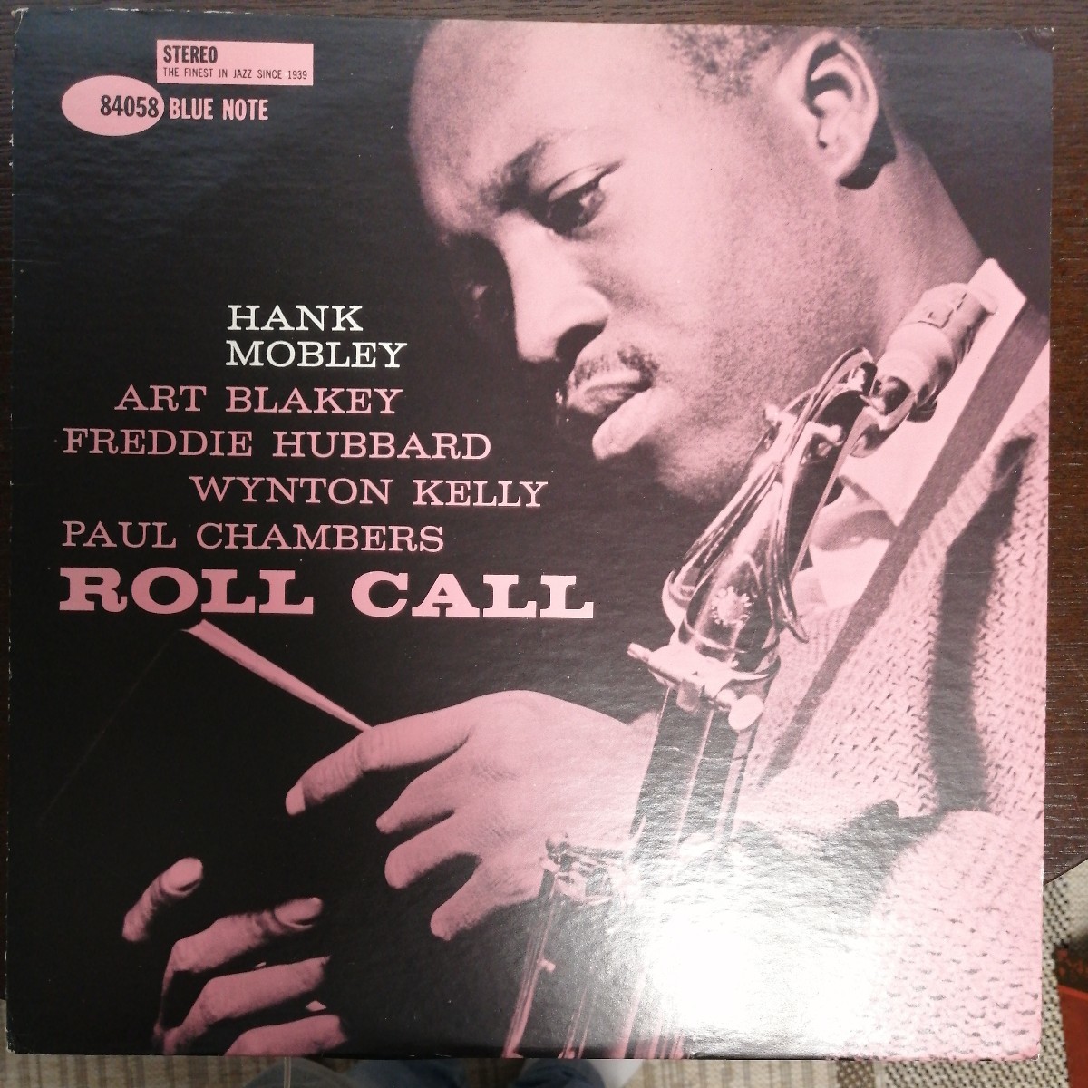 US RVG van gelder刻印 Hank Mobley ハンク・モブレー ROLL CALL record レコード LP アナログ vinyl JAZZ bluenote ブルーノート_1