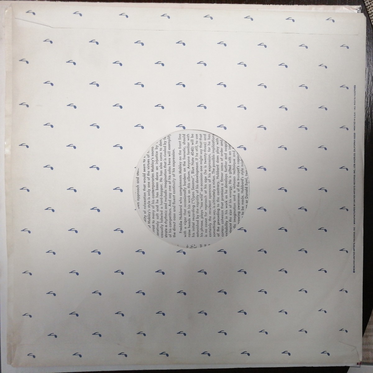 US RVG van gelder刻印 Hank Mobley ハンク・モブレー ROLL CALL record レコード LP アナログ vinyl JAZZ bluenote ブルーノート_4