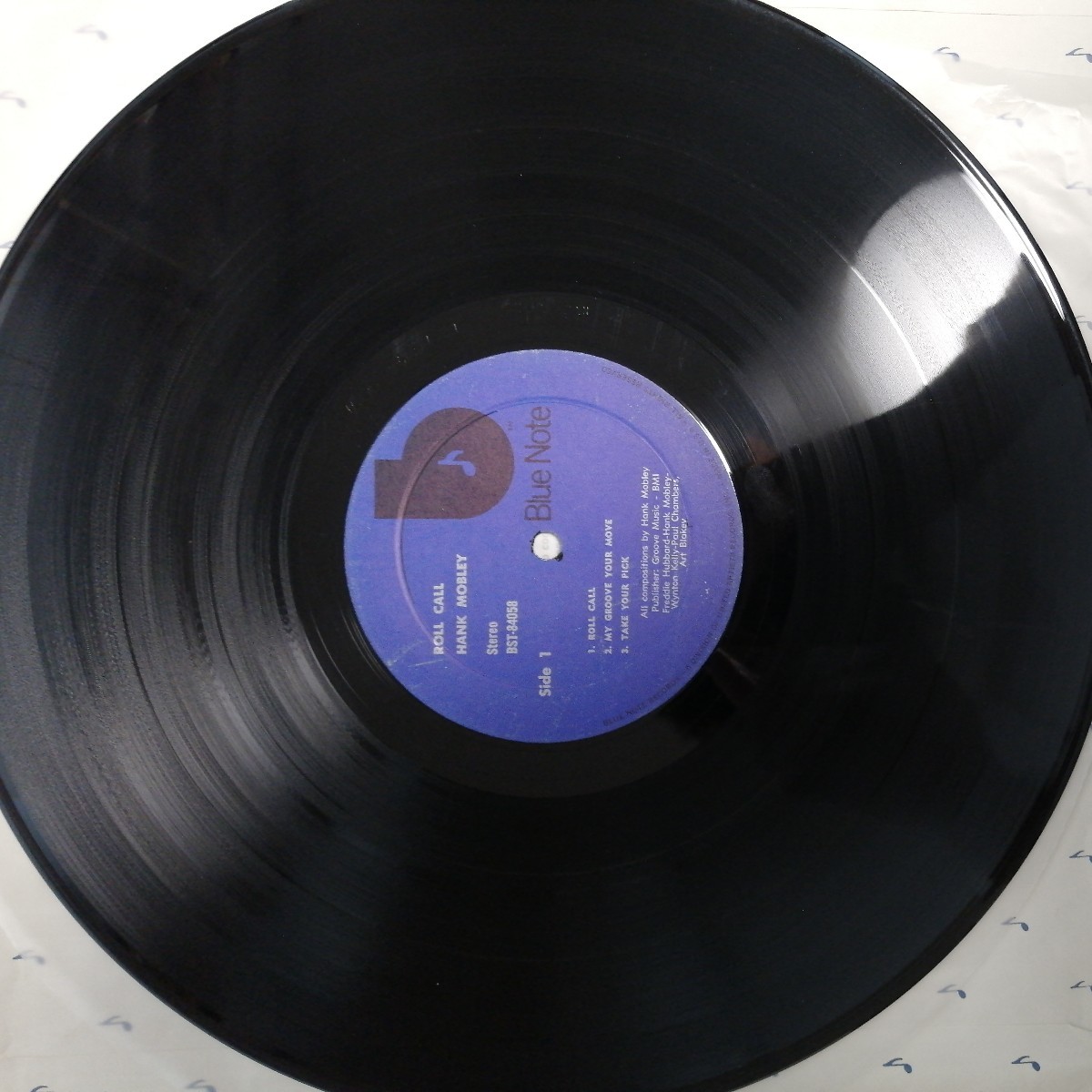 US RVG van gelder刻印 Hank Mobley ハンク・モブレー ROLL CALL record レコード LP アナログ vinyl JAZZ bluenote ブルーノート_7