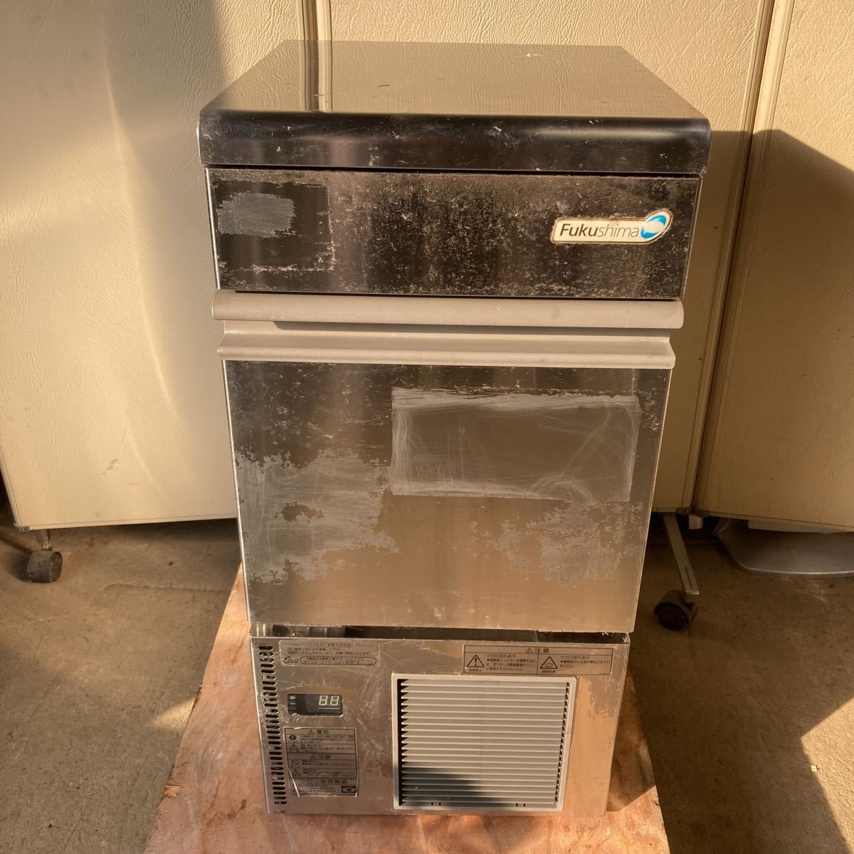 福岡発 】業務用 製氷機 キューブアイス フクシマ FIC-A25KT W400×D450