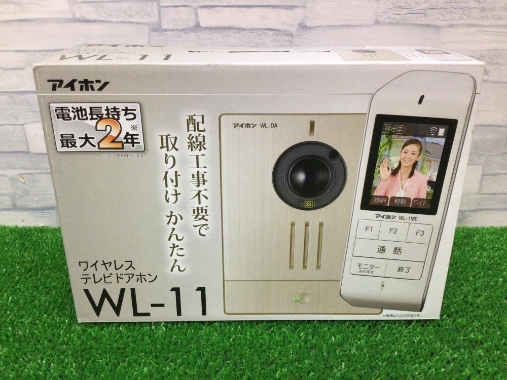 013♪未使用品♪アイホン ワイヤレステレビドアホン WL-11 ※開封品