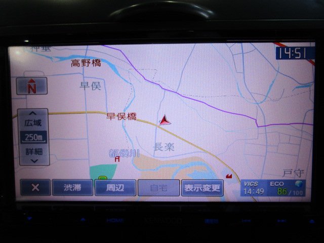 ○[38T_A2]ケンウッド MDV-D402BT CD DVD フルセグ Bluetooth 地図