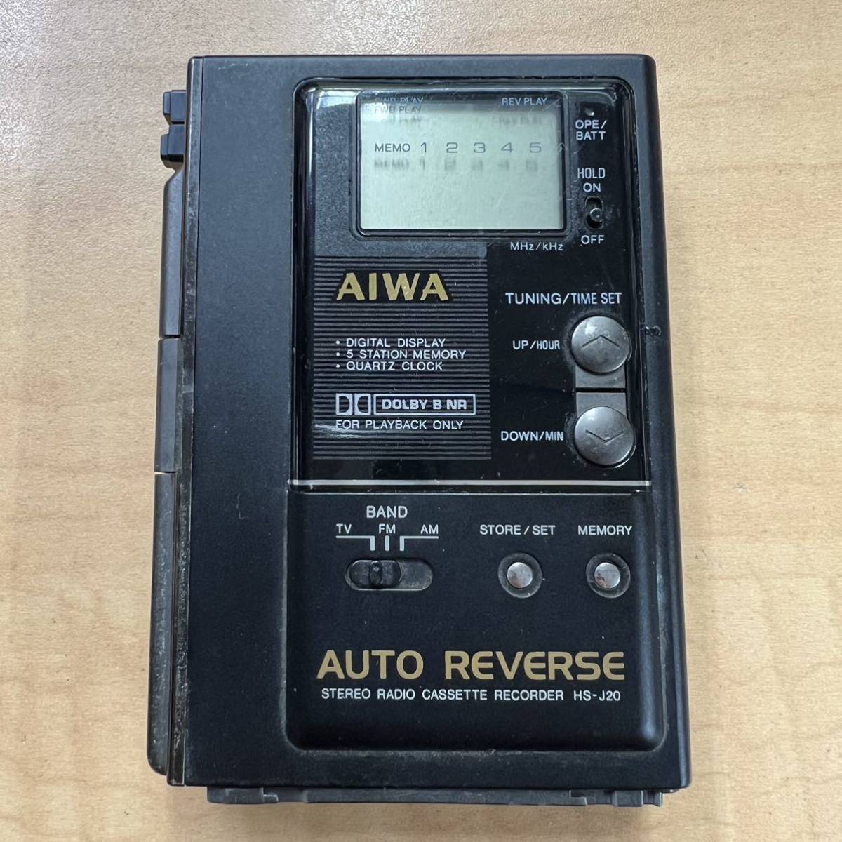 AIWA HS-J20 アイワ cassetteboy ラジオカセットプレーヤー カセット