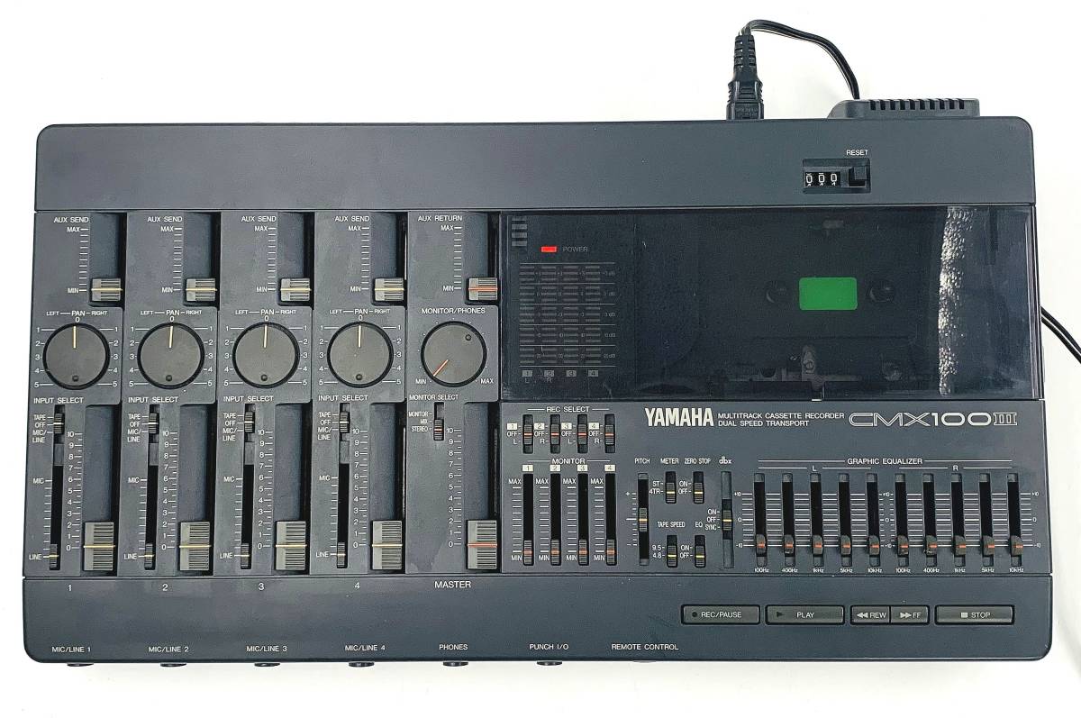YAMAHA ヤマハ CMX100III B MTR マルチトラック カセット レコーダー