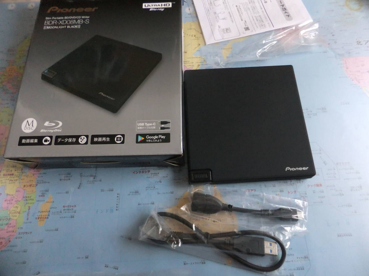  Pioneer BDR-XD08MB-S ポータブルBDドライブ 送185(外付け)｜売買されたオークション情報、yahooの商品情報をアーカイブ公開 - オークファン 外付け