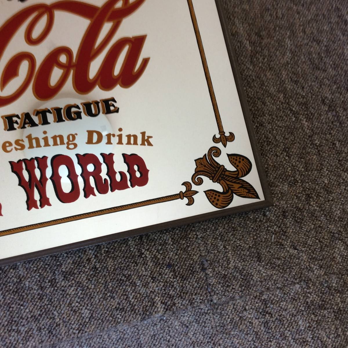 サントリー パブミラー 取り付け パブミラー Coca-Cola ビンテージ