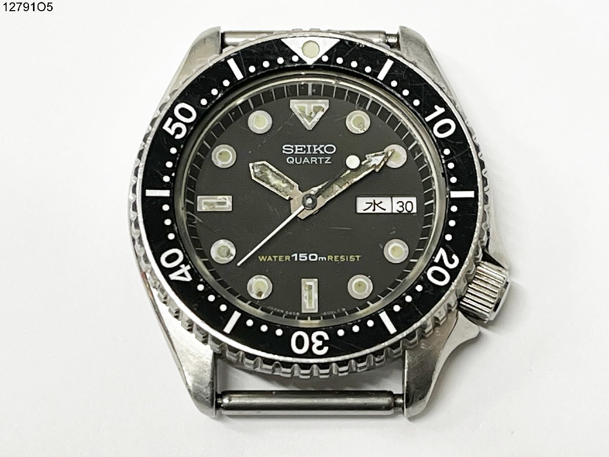 ☆稼働品◎ SEIKO セイコー ダイバー 150m 6458-6000 クォーツ 