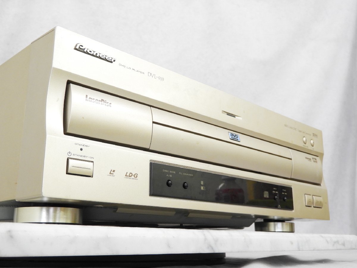 Pioneer DVD/LDコンパチブルプレーヤー DVL-919 ♪ 4FA7A-3 Pioneer